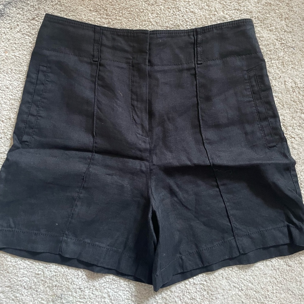Massimo Dutti Linen Shorts